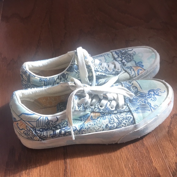 Vincent Van Gogh Vans in size 5.5